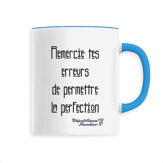 Mug Céramique "Tes erreurs permettent la perfection"