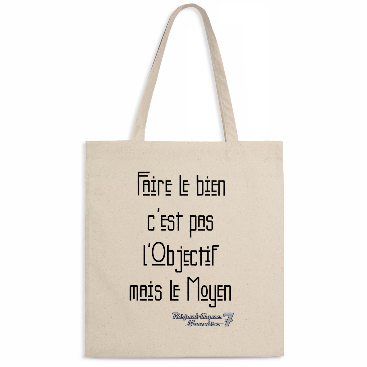 Totebag 100% Coton Bio "Faire le Bien"