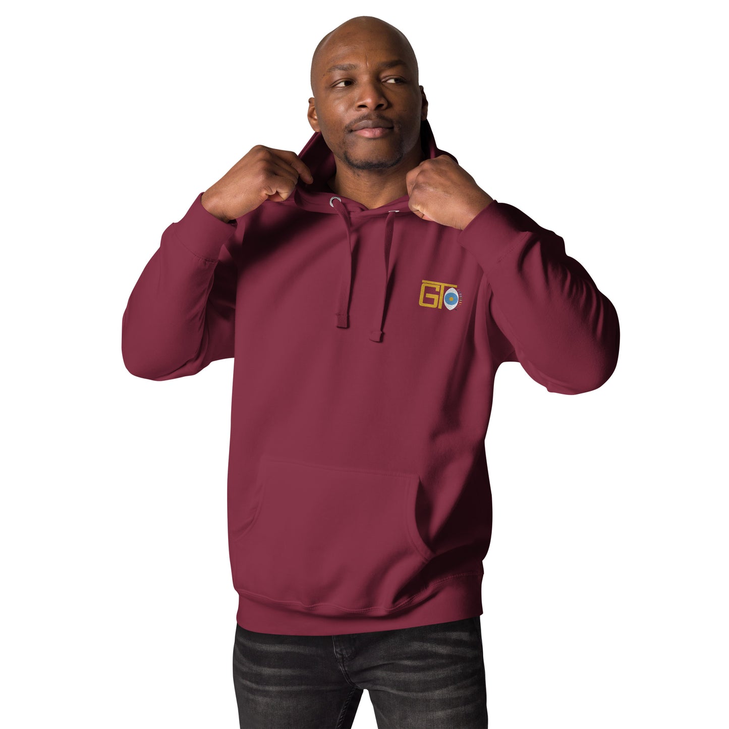 Sweat à Capuche Unisexe Brodé "GTO"
