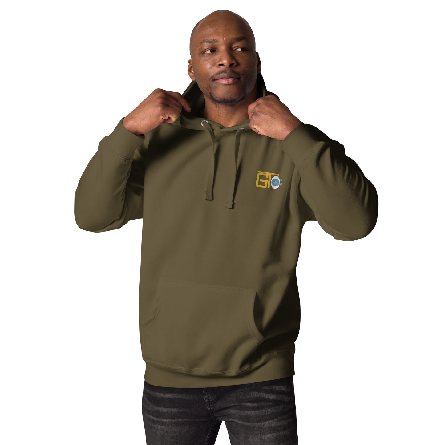 Sweat à Capuche Unisexe Brodé "GTO"