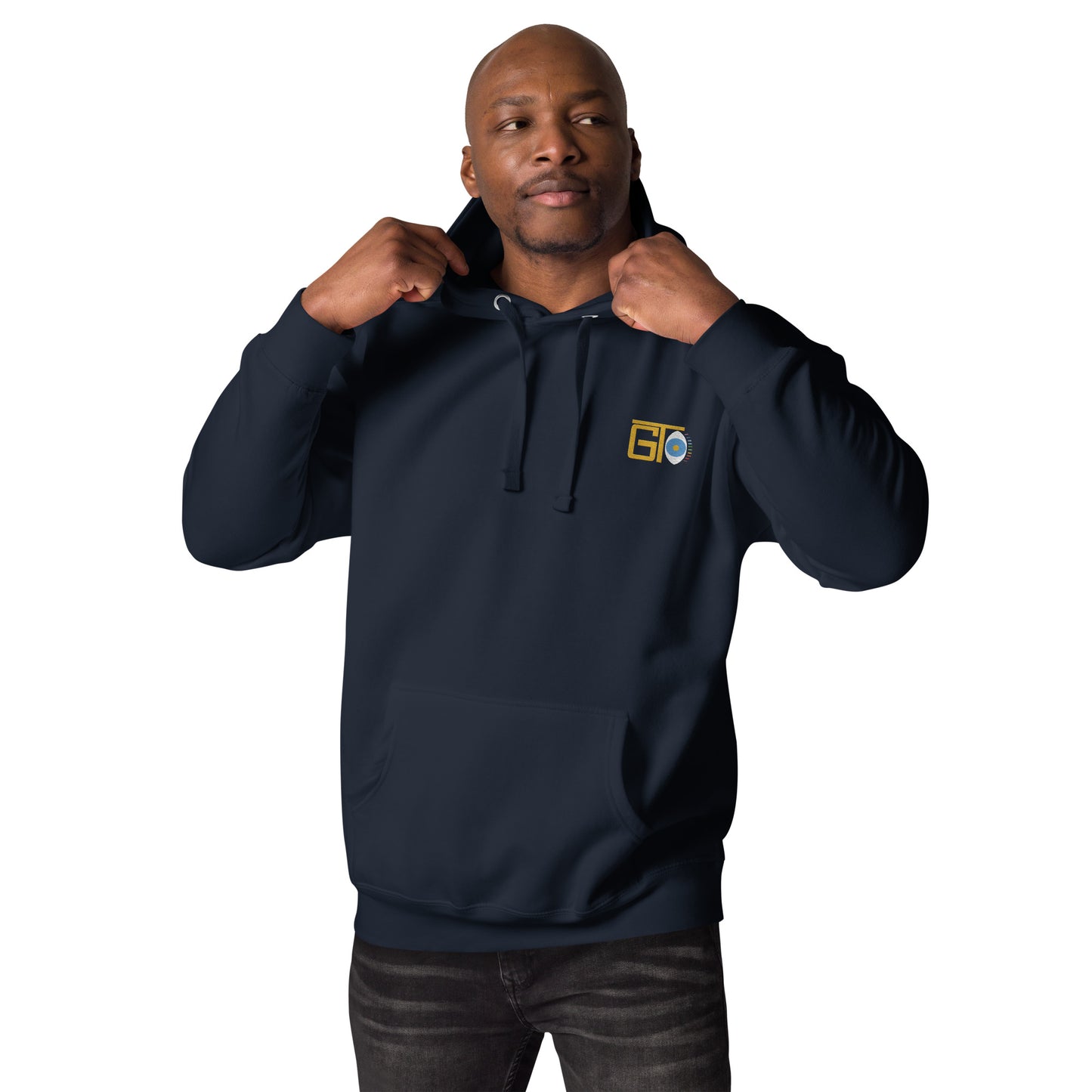 Sweat à Capuche Unisexe Brodé "GTO"