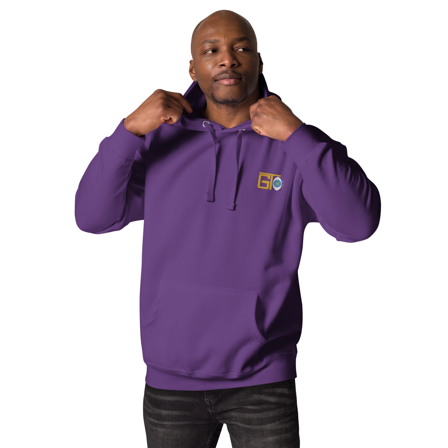 Sweat à Capuche Unisexe Brodé "GTO"