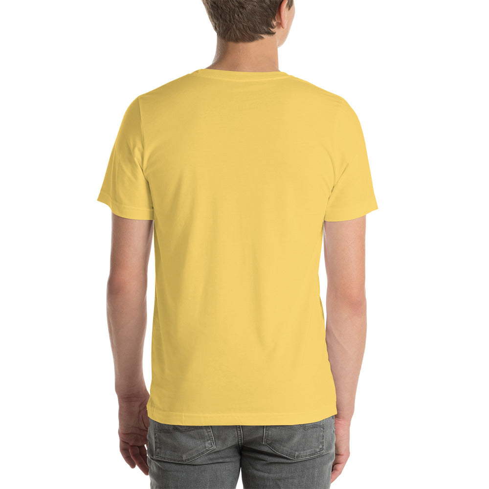 T-shirt Unisexe Brodé "Drapeau de l'Humanité" Tons Clairs