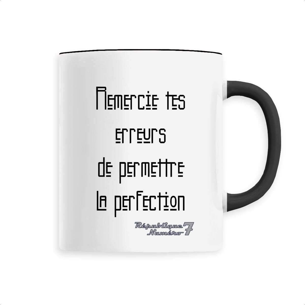 Mug Céramique "Tes erreurs permettent la perfection"