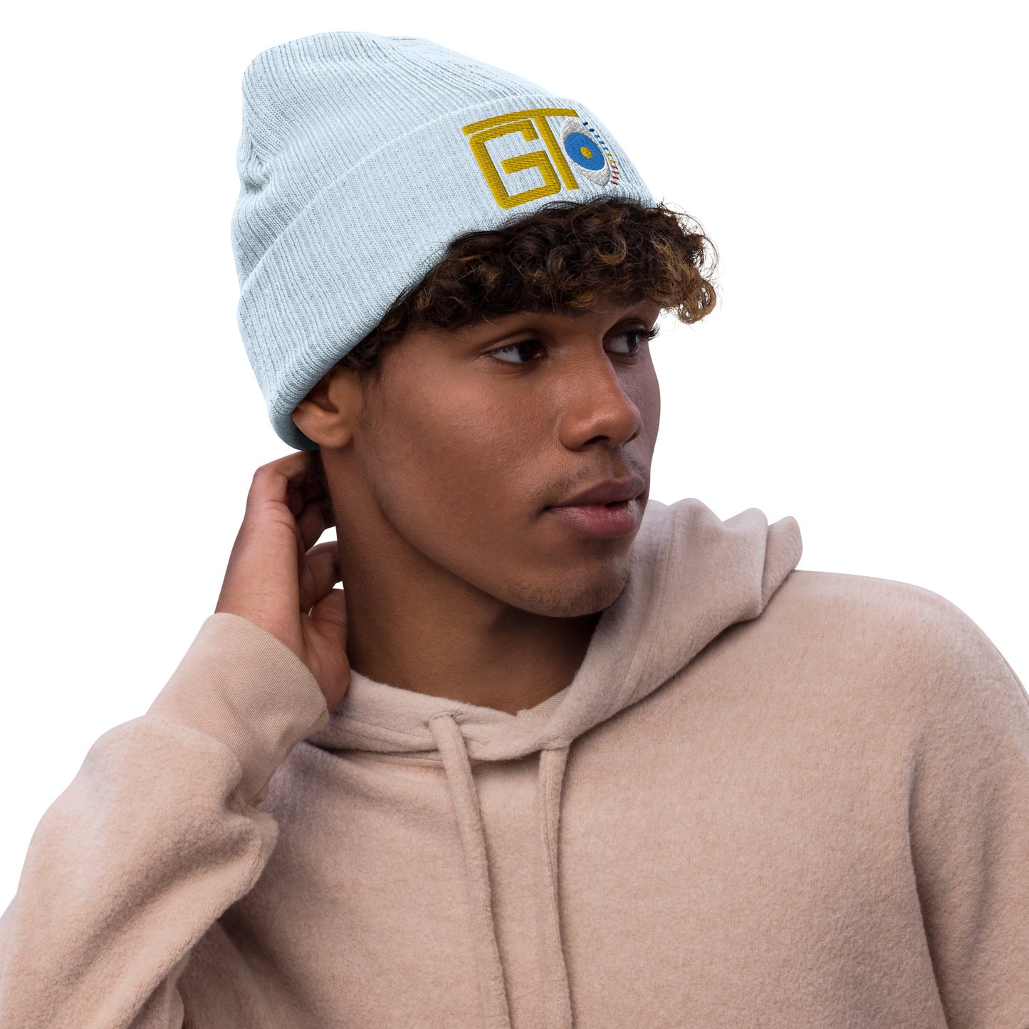 Bonnet à revers recyclé Brodé "GTO"