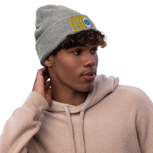 Bonnet à revers recyclé Brodé "GTO"